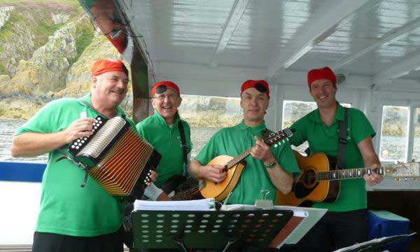 Martyn, Norman, Eric, and Andrew :: Shenanigans Band